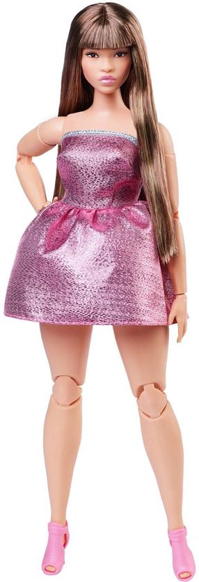 Lėlė Mattel Barbie Signature Looks, 30 cm, rožinė sp.