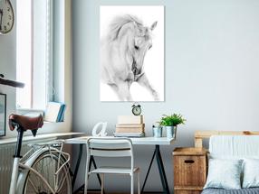 Репродукция Artgeist White Horse N8346, 40 см x 60 см