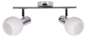 Valgusti lagi Candellux Turno 92-94202, E14, 2 x 40 W, valge v. / kroom v.