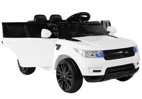 Bērnu elektroauto Lean Toys HL1638, balta krās.