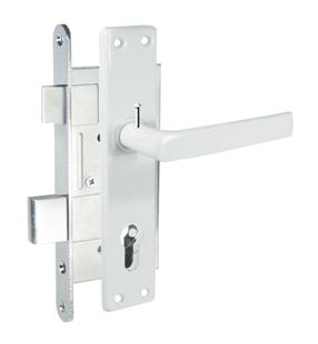 Süvistatav ukselukk Kurzemes 406C-35802/2, värvitud, 72 mm/45 mm