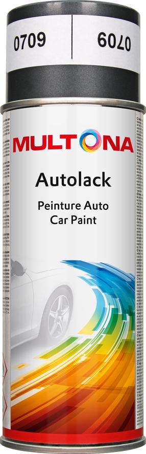 Auto krāsas Multona 709, 0.4 l, pelēka krās.