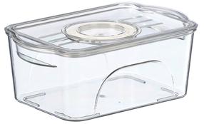 Šaldytuvo organizavimo dėžutė Kinvara 12508, 21 cm x 13.2 cm, skaidri sp.