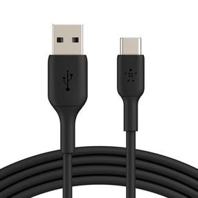 Kabelis Belkin CAB001BT0MBK, USB Type C/USB Type A, melna krās.