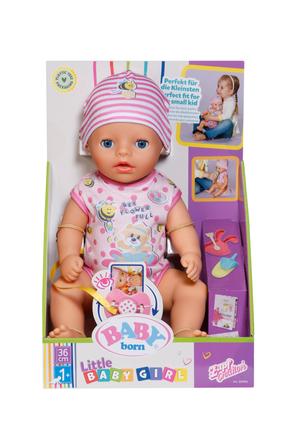 Кукла - новорожденная с аксессуарами Zapf Creation Baby born Lena, 36 см, многоцветный