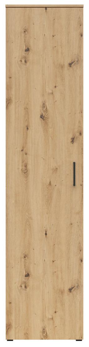 Spinta Black Red White MultiDo, artisan oak sp., 40 cm x 45 cm x 195 cm