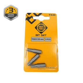 Kruvikeeraja otsikute komplekt Forte Tools BT03-25TX30, TX30, 25 mm