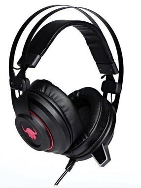 Laidinės ausinės Red Fighter, juoda