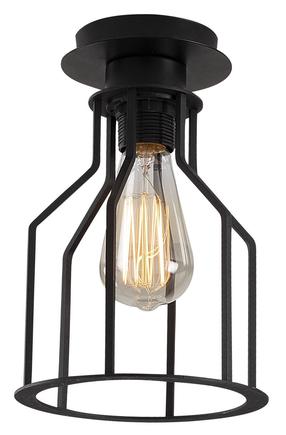 Светильник потолочный Opviq Alacati N-1096 525NOR1505, E27, 1 x 40 Вт, черный цв. / черный цв.