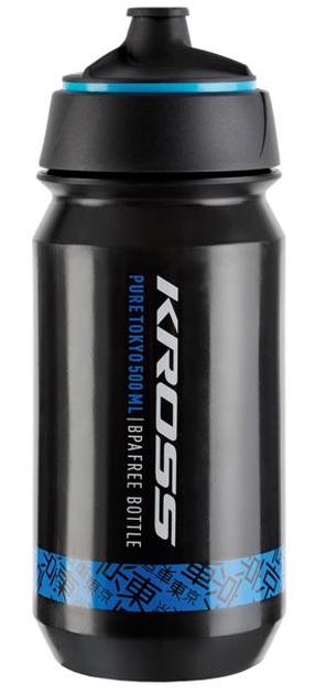 Поилки и шейкеры для спорта Kross Tokyo T4CBI000083BK, черный цв., пластик, 0.5 л