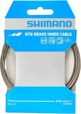 Stabdžių troselis Shimano MTB, nerūdijantysis plienas, sidabro sp.