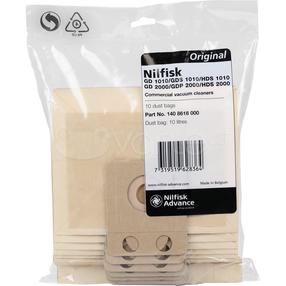 Putekļu sūcēja maiss Nilfisk 10, 10 l