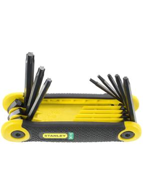 Žvaigždinių raktų rinkinys Stanley T9-40 2-69-266, žvaigždinis, 8 vnt.