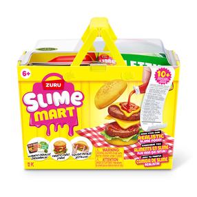Slaima veidošanas komplekts Zuru Slime Mart Shopping Basket Burger, daudzkrāsaina