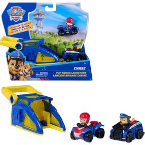 Figūrėlių rinkinys, su priedais Spin Master Paw Patrol Pup Squad Launchers, įvairių spalvų