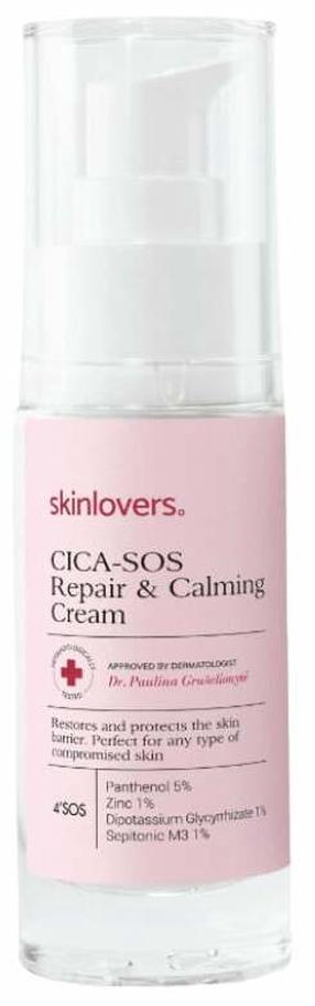 Sejas krēms Skinlovers 4’SOS Cica, 30 ml