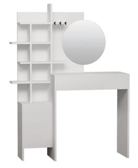 Kosmetinis staliukas Kalune Design Mup 855DTE4301, balta sp., 151 cm x 105 cm x 35 cm