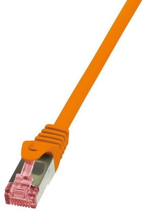 Laidas Logilink CAT 6 S/FTP CQ2058S RJ-45 8P8C, RJ-45 8P8C, 2 m, oranžinė sp.