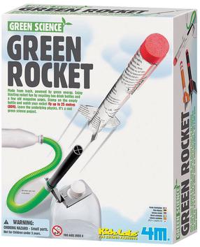 Детский набор для сборки ракеты 4M Green Rocket 3298, многоцветный