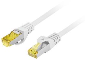Võrgukaabel Lanberg S/FTP CAT.6A PCF6A-10CU-0300-S RJ-45, RJ-45, 3 m, valge v.