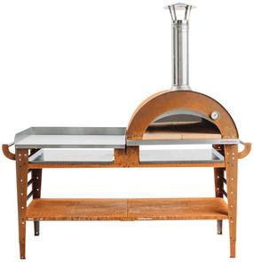 Pitsaahi GrillSymbol Pizzo-XL-Set, roostevaba teras v./hall v., 81 cm