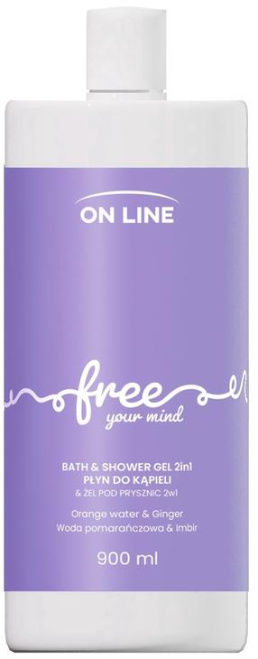 Vannas želeja On Line Free Your Mind, 900 ml