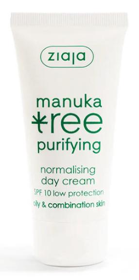 Dieninis veido kremas Ziaja Manuka Tree, 50 ml, 12+, SPF 10