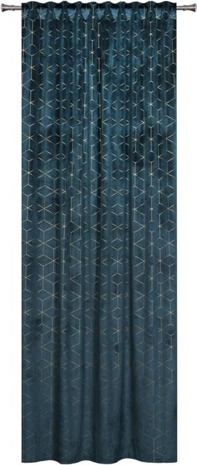 Naktinė užuolaida Splendid Sanso GZ-SANSOT-140/260-ZI, žalia sp., 140 cm x 260 cm