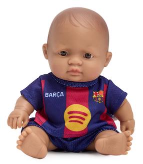 Lelle - jaundzimušais Miniland FC Barcelona Latin Boy, 21 cm, zila krās.