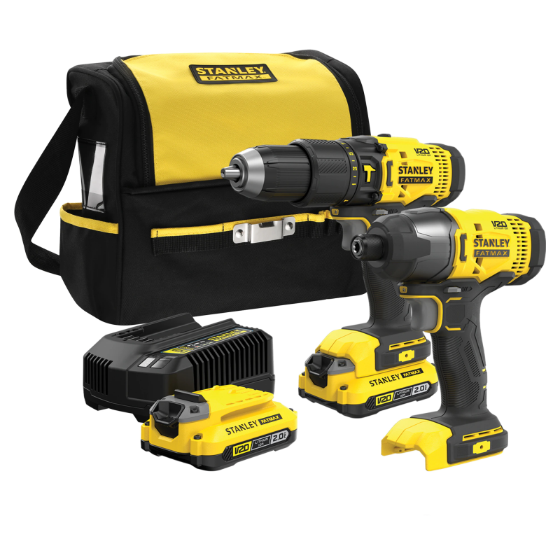 Juhtmevaba tööriistakomplekt Stanley SFMCD711+SFMCF800, 18 V