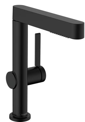 Смеситель для раковины Hansgrohe Finoris, черный цв.