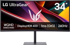Monitorius LG UltraGear 34G630A-B, VA, 240 Hz, WQHD, 34"