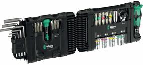 Atsuktuvo ir antgalių rinkinys Wera Tool-Check Modular Set 1, 50 vnt.