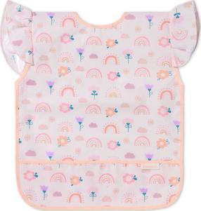 Детский нагрудник BabyOno 1642/03, розовый цв., полиэстер/pu, 2 г.
