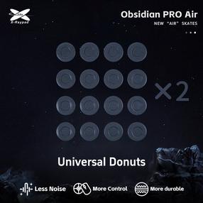 Kompiuterio pelės kojelės X-raypad Obsidian Pro Air Skates Universal Donuts, 32 vnt.