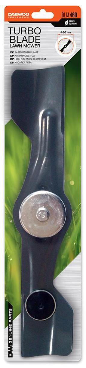 Товар с повреждённой упаковкой. Аксессуар для газонокосилки Daewoo Lawn Mower Blade DLM 460, 1.27 кг, 46 см, серый цв.