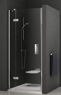 Dušo durys Ravak Smartline SMSD2-110 A-L, 110 cm x 190 cm, skaidri sp./chromo sp./grūdintas