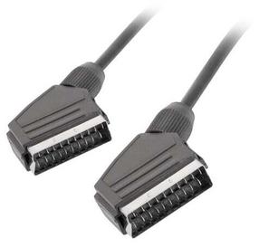 Vads Lanberg Scart Euro / Euro CA-EUEU-10CC-0018-BK SCART, SCART, 1.8 m, melna krās.