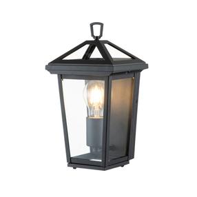 Õue seinavalgusti Quintiesse Alford, 40W, E27, IP44, must v., 16.5 cm x 30 cm