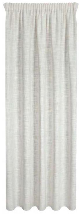 Naktinė užuolaida Rosi ZLO-01, balta sp./sidabro sp., 140 cm x 270 cm