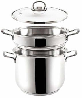 Kastrul Orion Anett, Ø22 cm, 5 l, hõbe v.