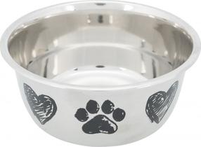 Миска для животного Trixie, 1 л, 15 см x 15 см, серебристый цв.