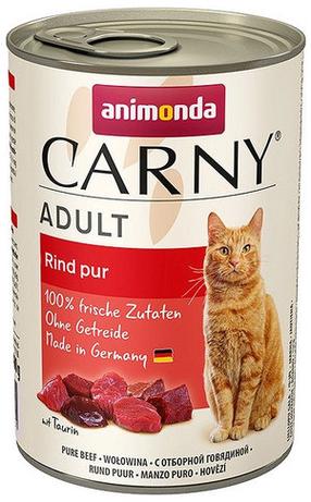Kassi märgtoit Animonda Carny Adult, veiseliha, 0.4 kg