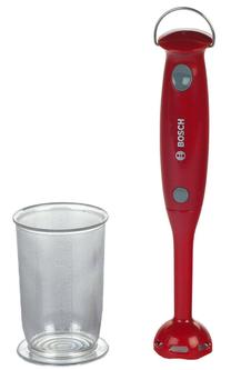 Žaislinė buitinė technika, trintuvas Klein Bosch Hand Blender, raudona sp.