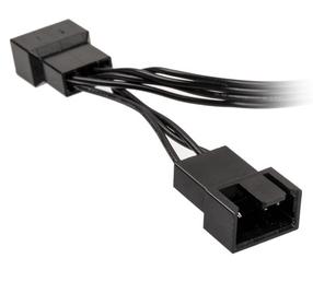 Kabelis Kolink Fan Splitter Cable Fan (4-Pin) Male, Fan (4-Pin) Female, 0.35 m, juoda sp.