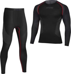 Termo apatiniai Spokey Lee, juoda sp., L/XL