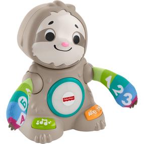 Attīstoša rotaļlieta, runājošs sliņķis Mattel Fisher Price Linkimals, LV, daudzkrāsaina
