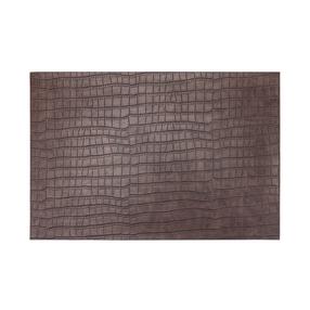 Stalo padėkliukas Domoletti Crocodile KSKHLG-0148, 45 cm x 30 cm, Ruda sp.