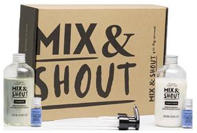 Matu kopšanas produktu komplekts Mix & Shout Soothing Curly Routine, 510 ml