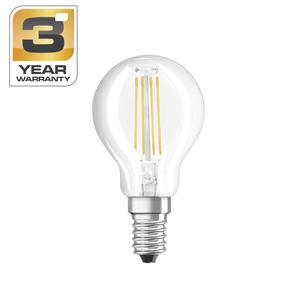 Lemputė Standart LED, P45, 2700 °K, E14, 4.3 W, 470 lm